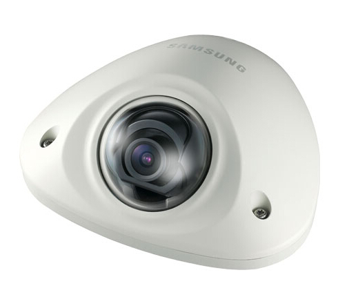 三星 1/2.8"  200萬像素寬動態緊湊型車載防暴網絡半球攝像機   SNV-6012MP 