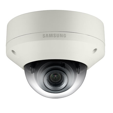 三星 1/3"140萬像素寬動態電動變焦防暴網絡半球攝像機  SNV-5084P
