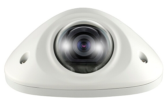 三星  1/3" 130萬像素高清定焦防暴梭型網絡半球攝像機  SNV-5010P